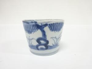 古伊万里　染付　蕎麦猪口